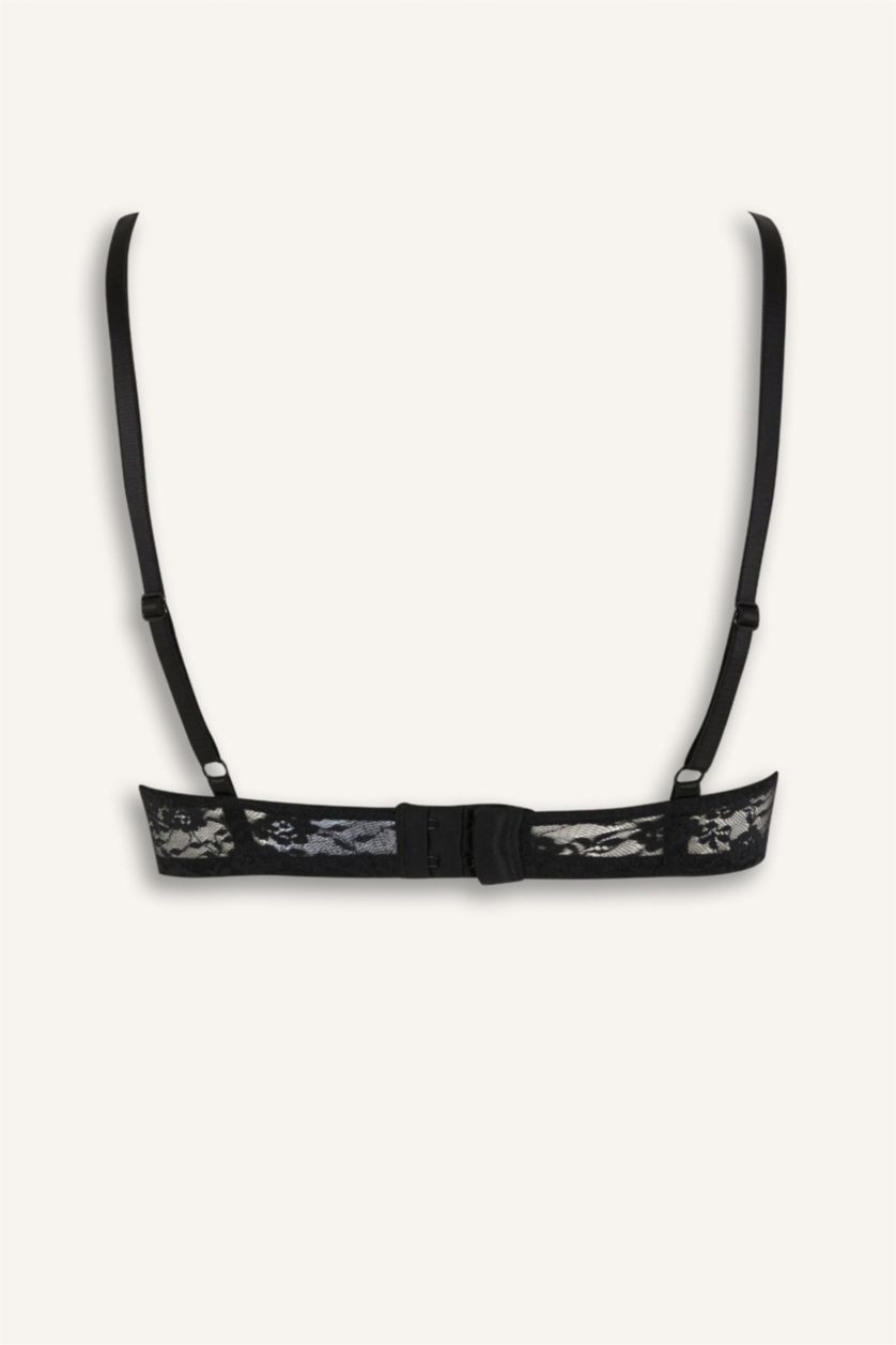 Әйелдерге қара Fall in Love Толтырылған толық шілтер Бюстгальтер