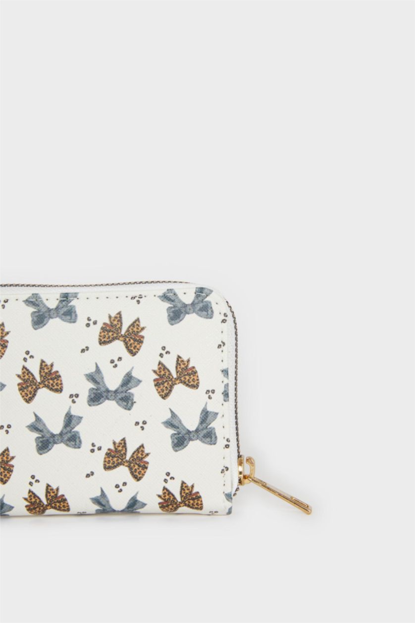 Kadın Beyaz Kadın Suni Deri Cüzdan