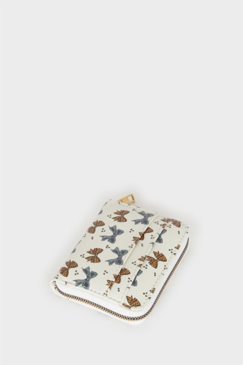 Kadın Beyaz Kadın Suni Deri Cüzdan