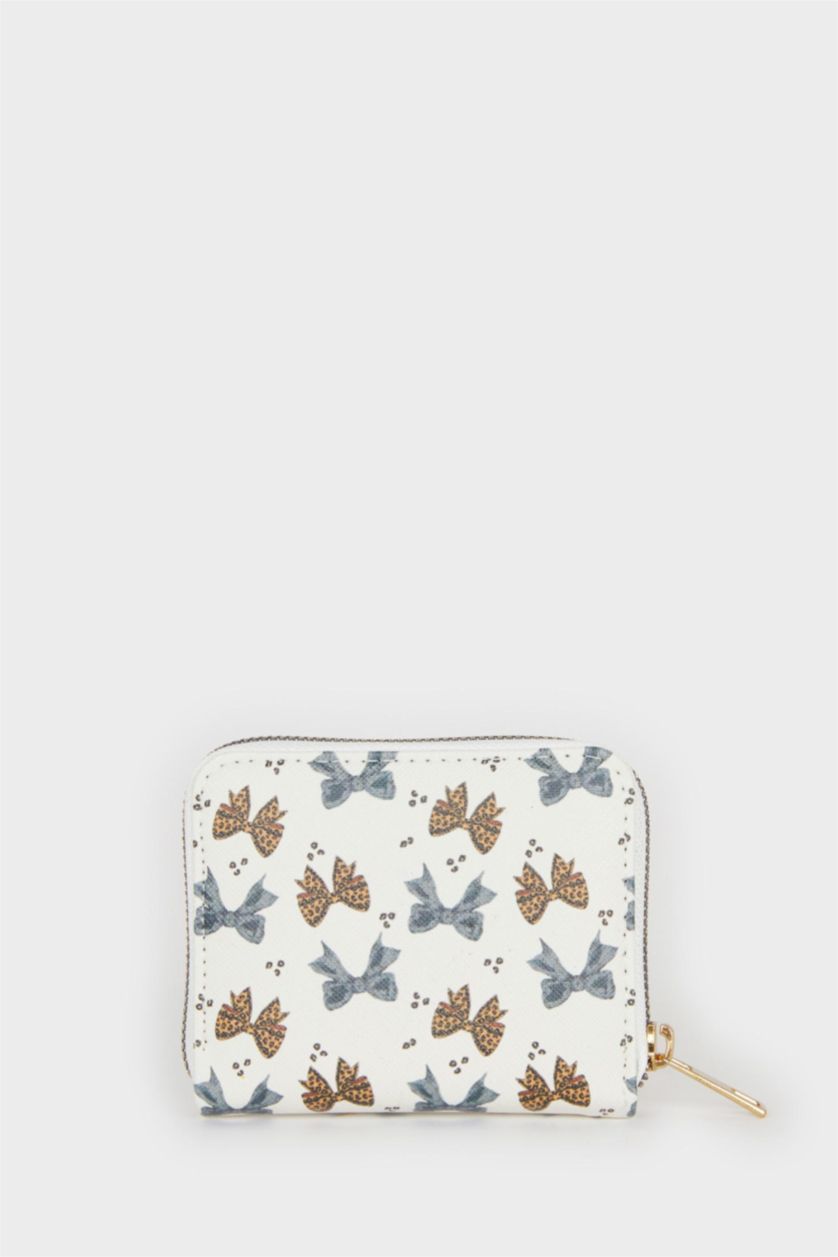 Kadın Beyaz Kadın Suni Deri Cüzdan