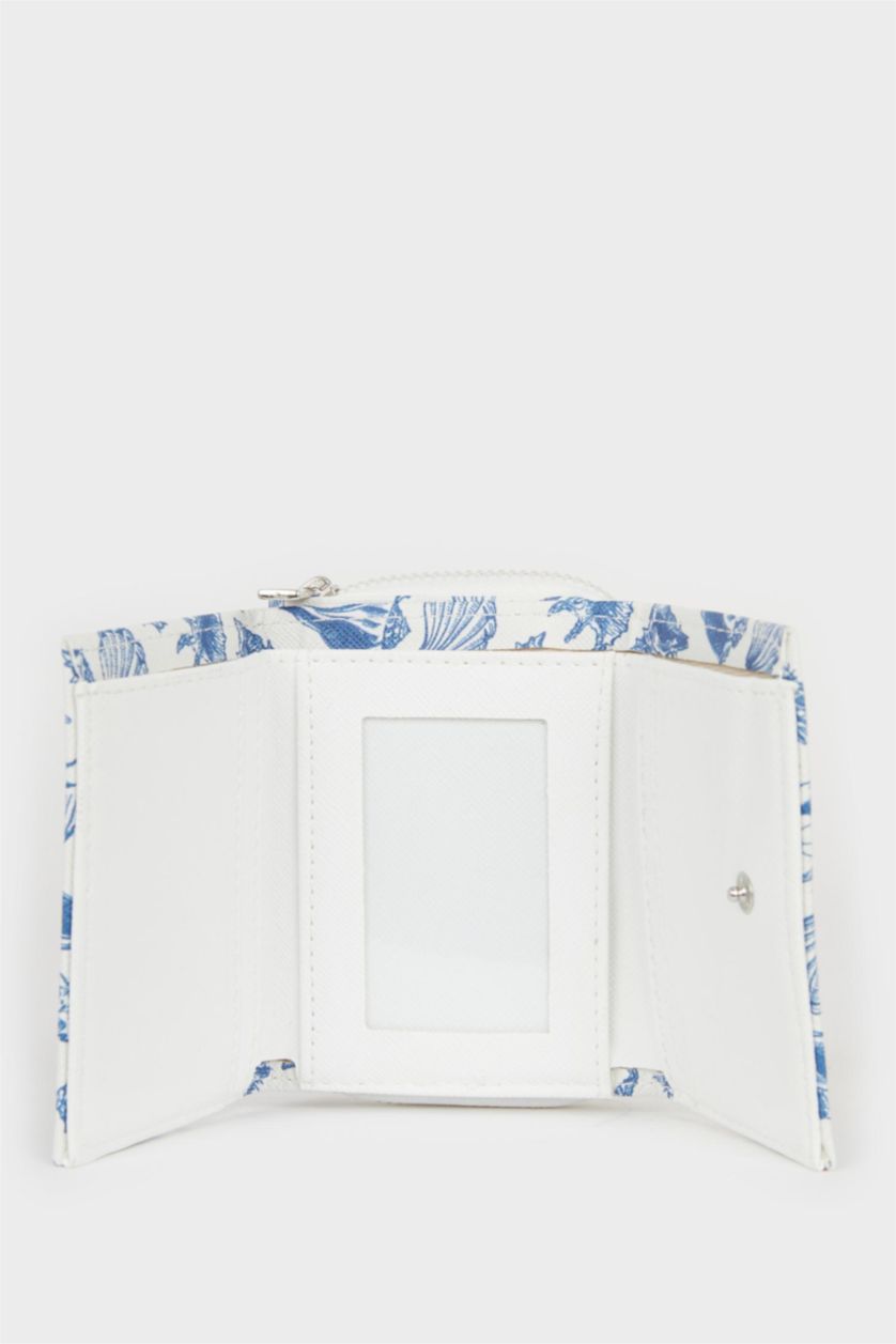 Kadın Karma Kadın Desenli Suni Deri Cüzdan