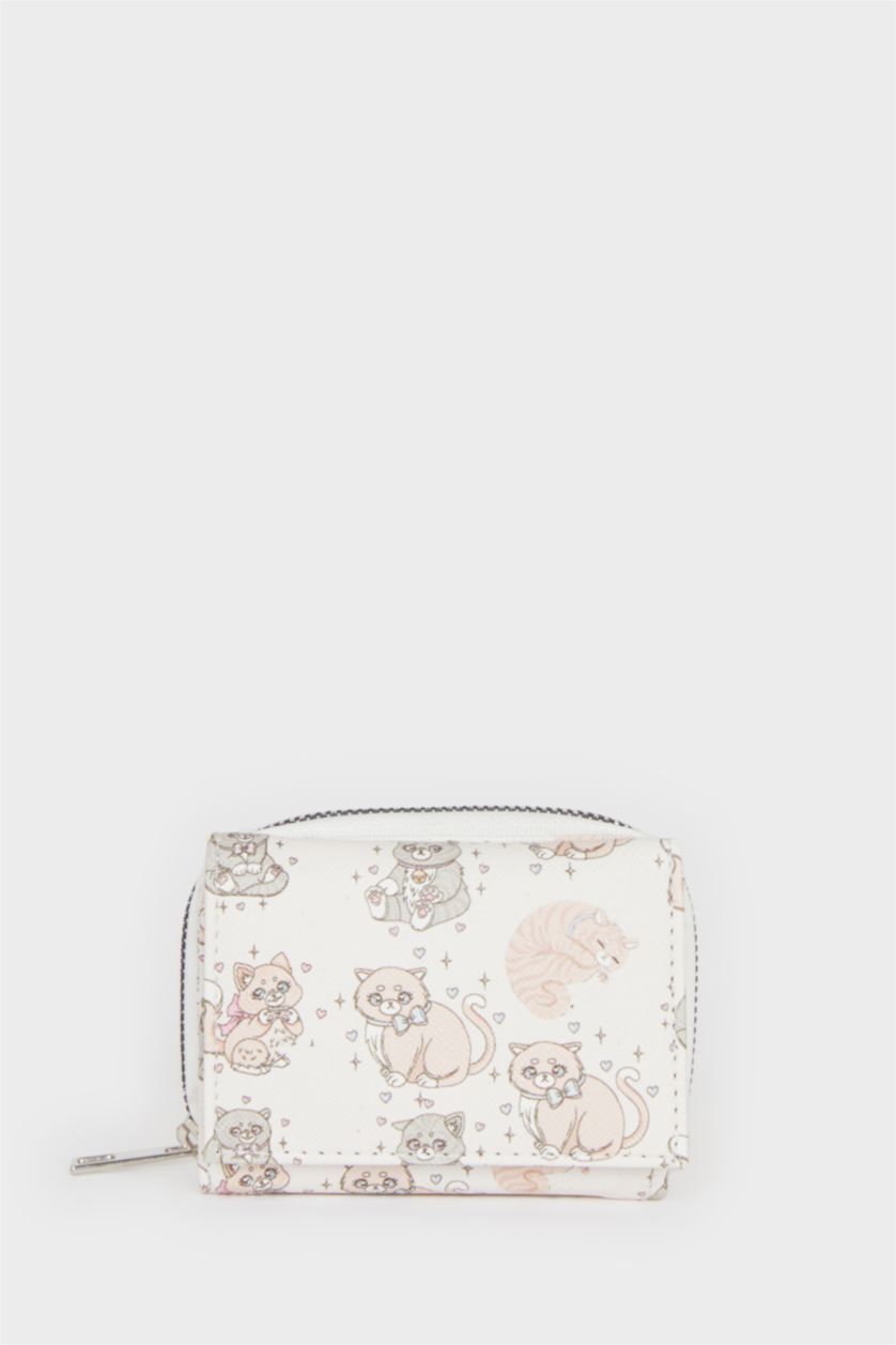 Kadın Pembe Kadın Suni Deri Cüzdan