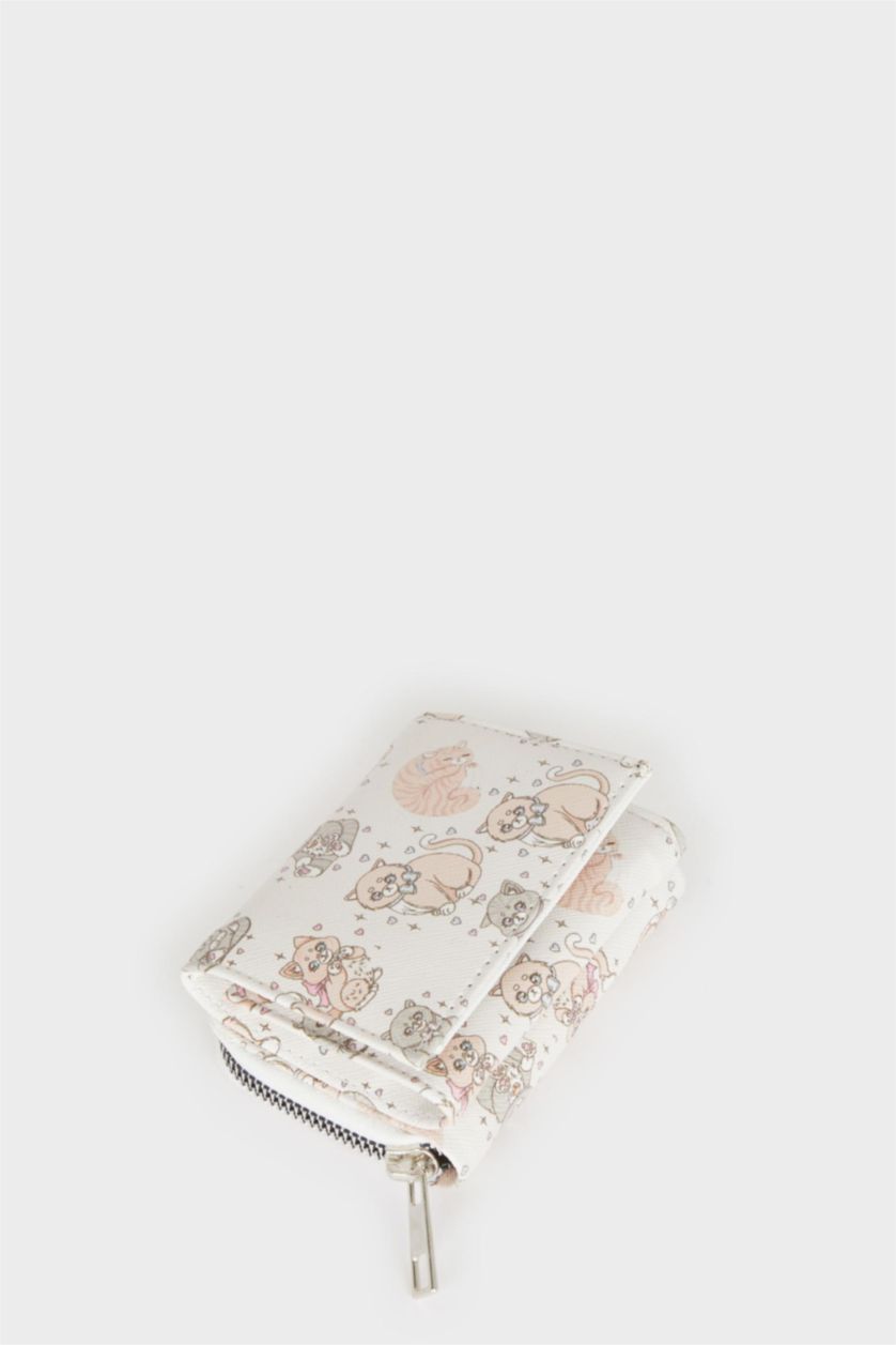 Kadın Pembe Kadın Suni Deri Cüzdan