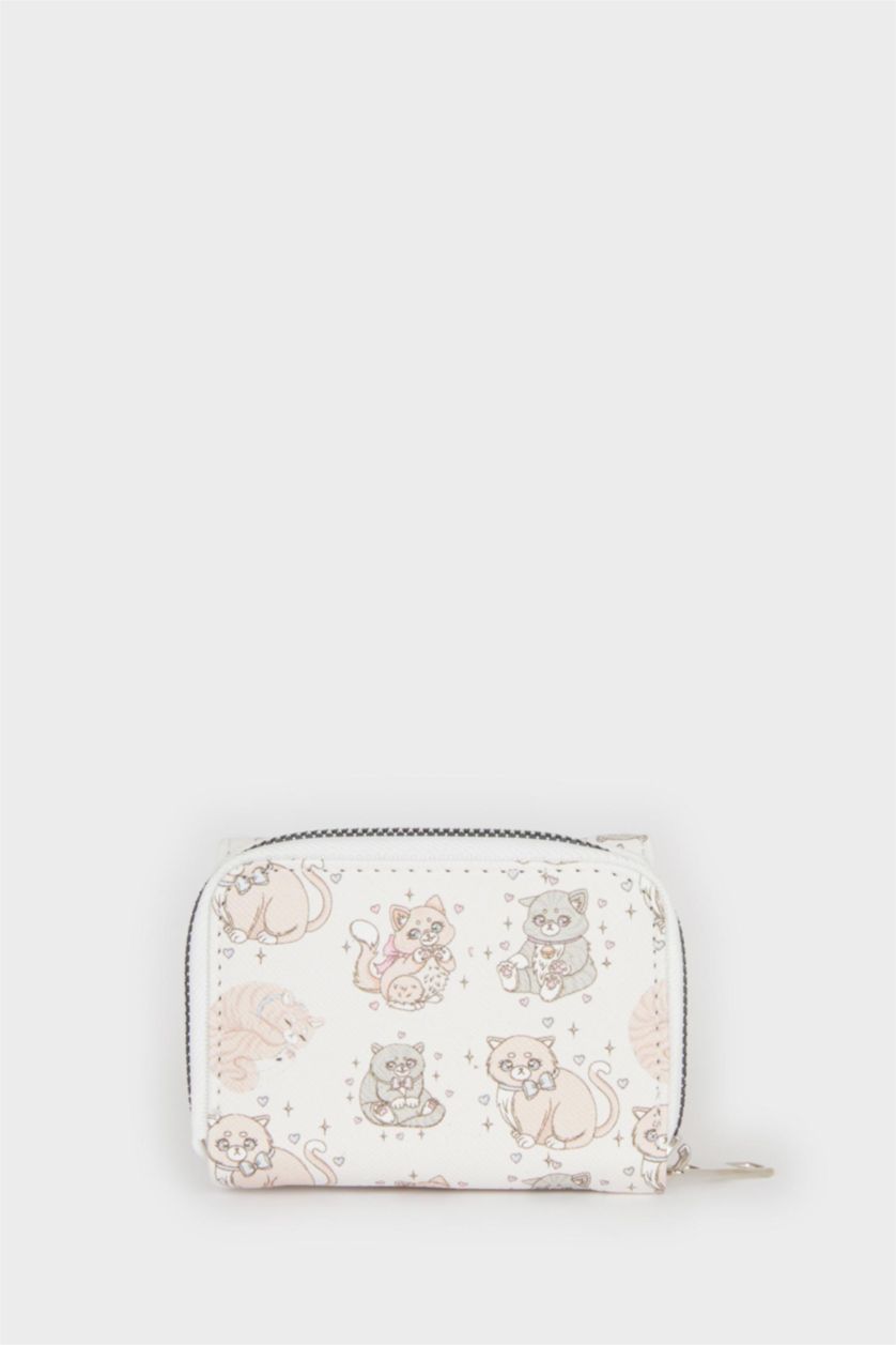 Kadın Pembe Kadın Suni Deri Cüzdan