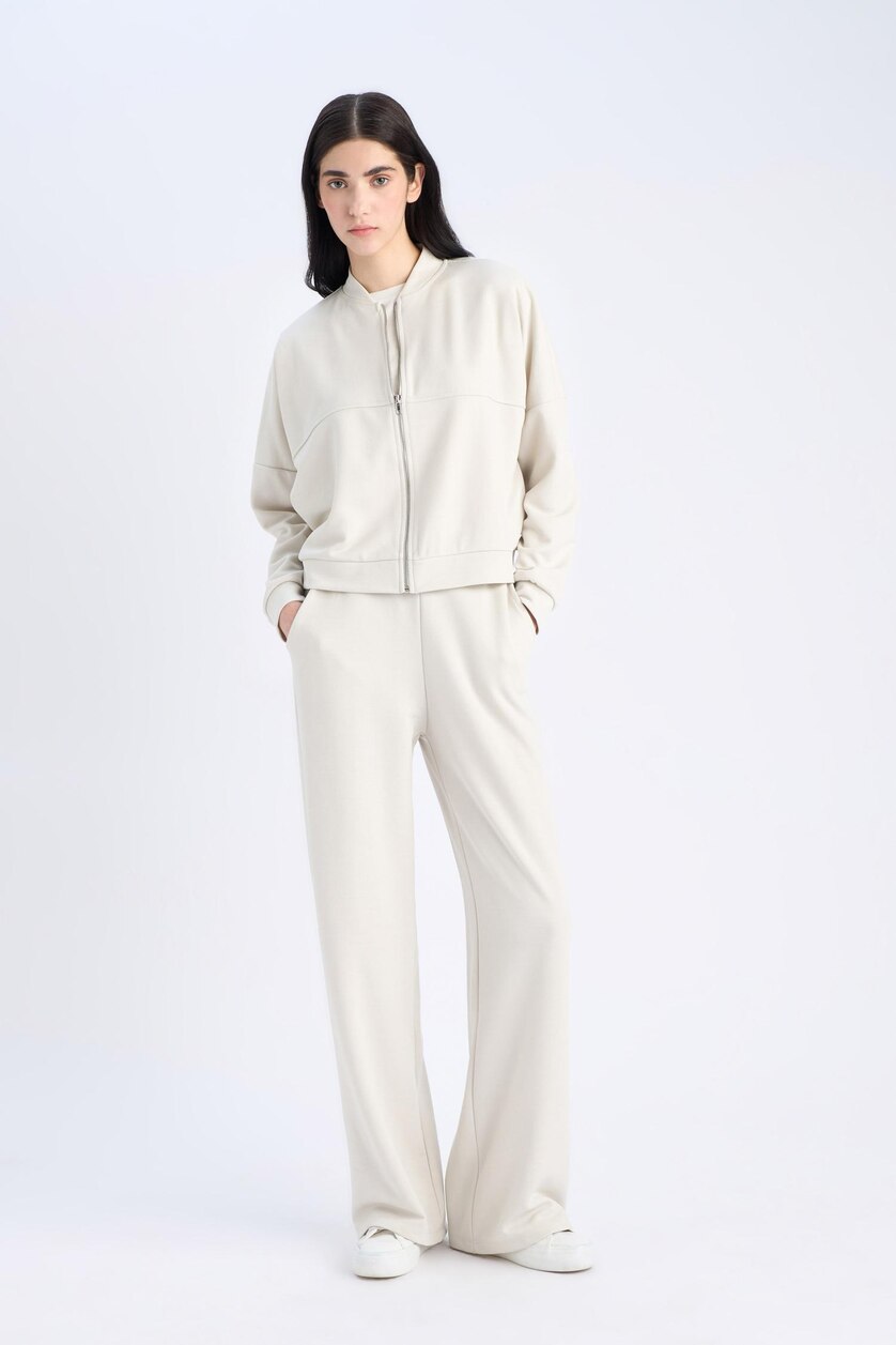 WOMAN Stone Wide Leg Trousers