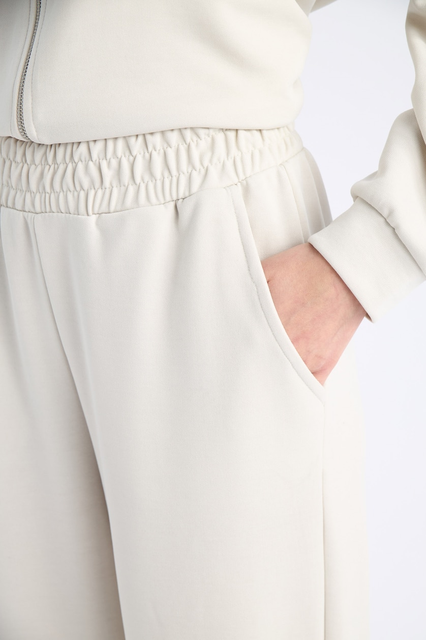 WOMAN Stone Wide Leg Trousers