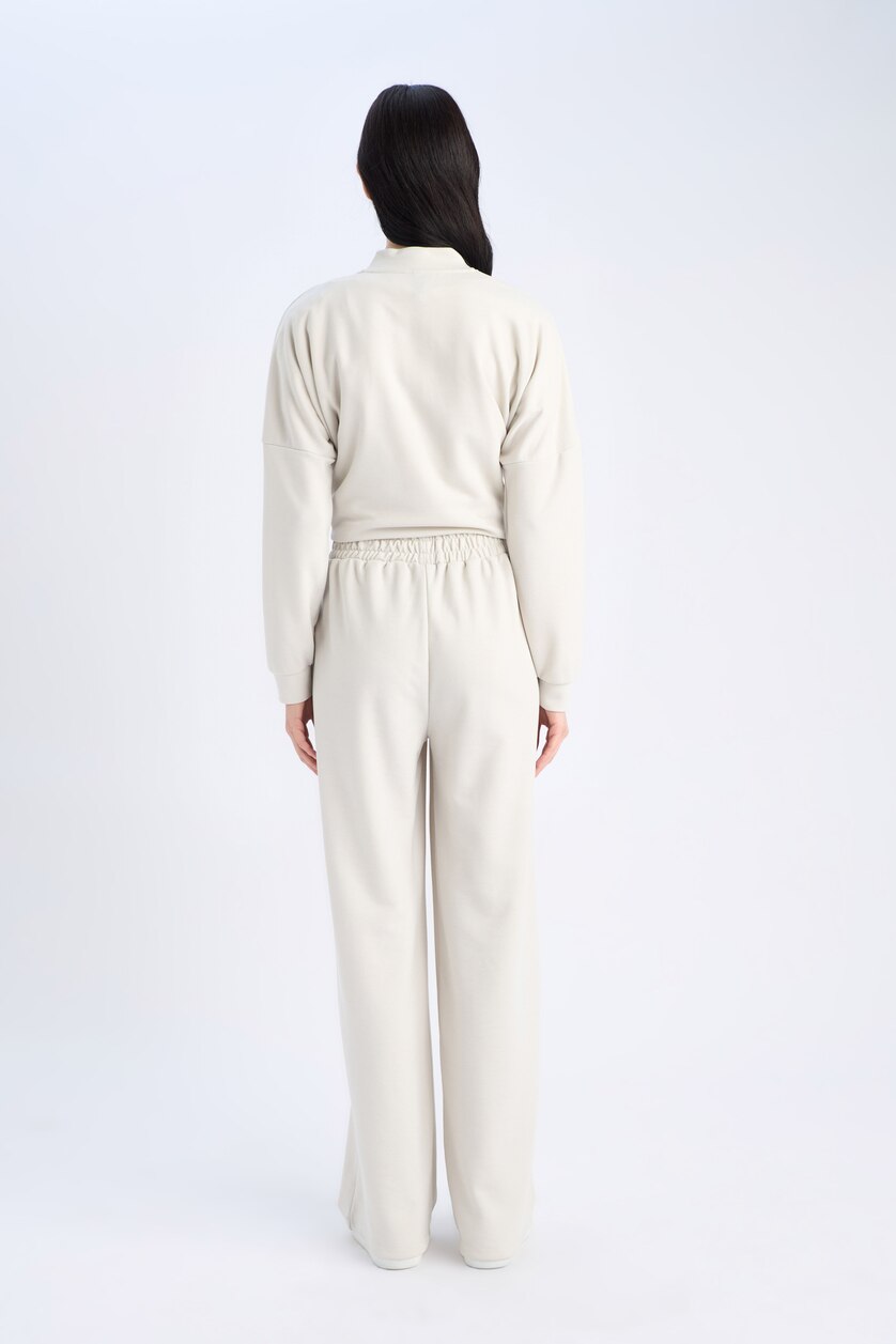 WOMAN Stone Wide Leg Trousers