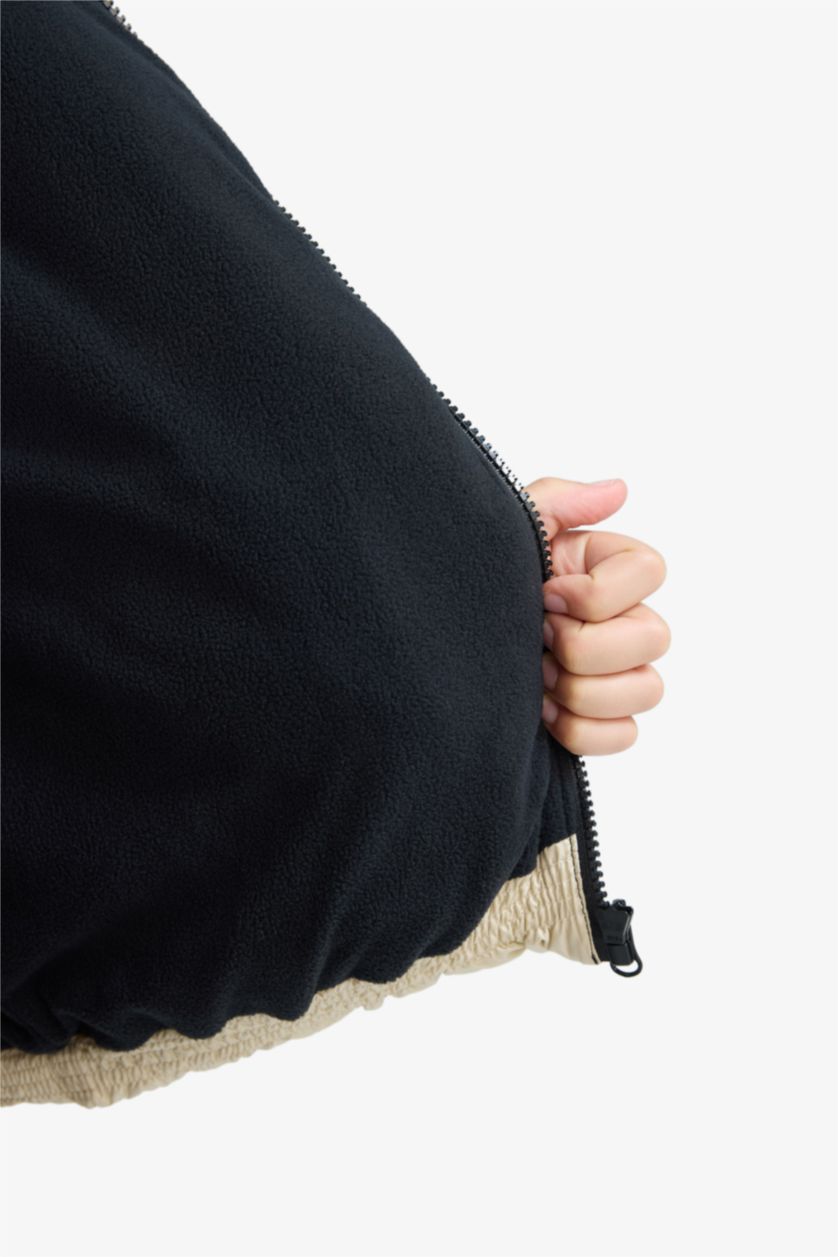 Ұлдар Және Жасөспірімдер Сұр Ұлдарға бас киімді Пальто