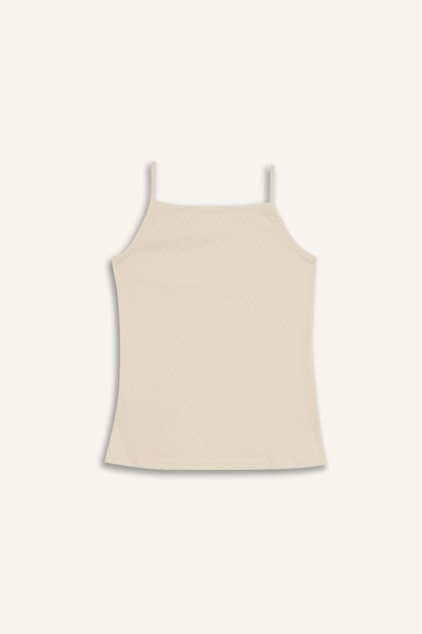 Kız Çocuk - Genç Kız Ekru Kız Çocuk 2'li Atlet