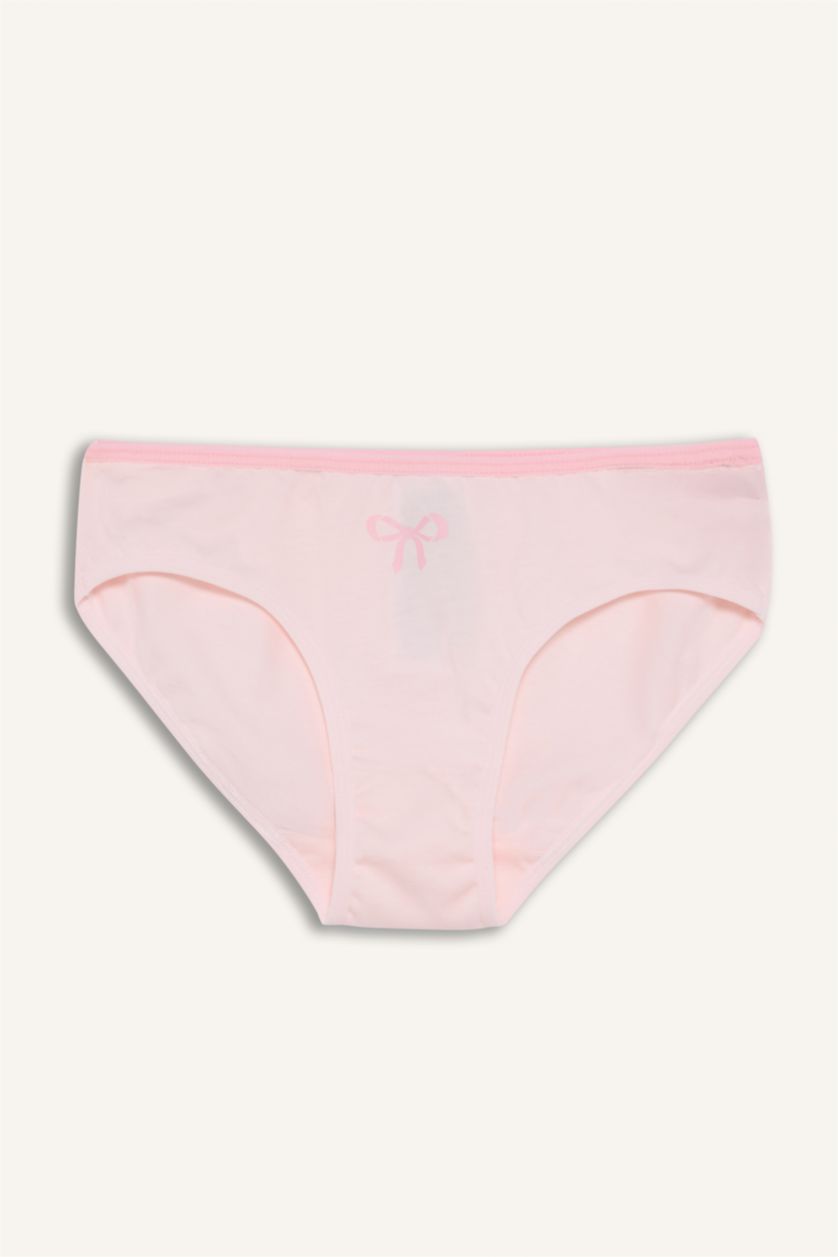 Girls & Teens Light Pink Girl Patterned 3 Piece Panties