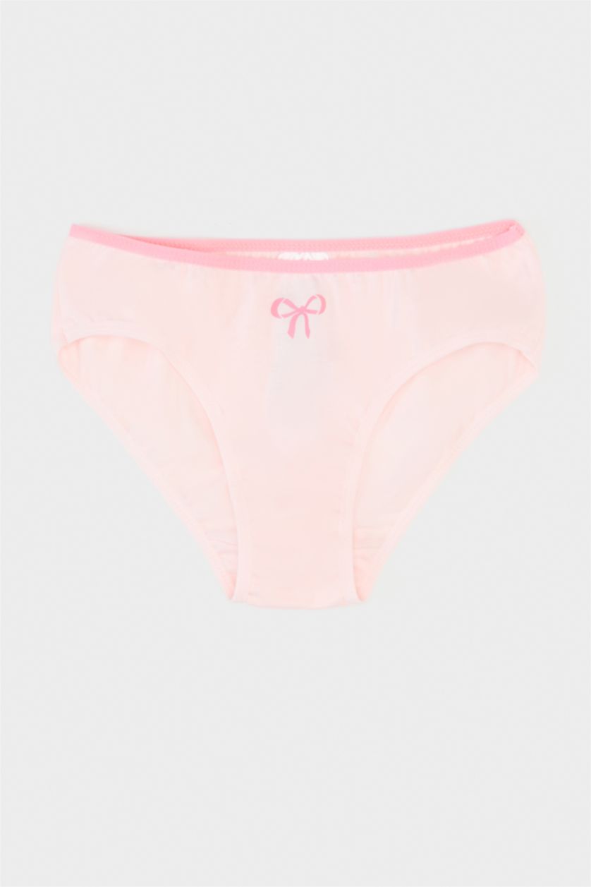 GIRLS & TEENS Light Pink Girl Patterned 3 Piece Slip Panties