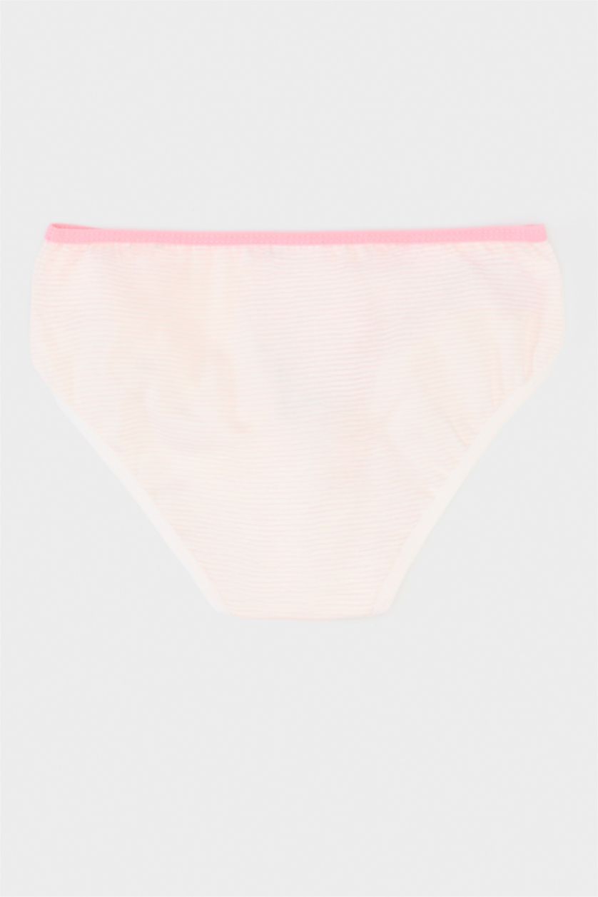 GIRLS & TEENS Light Pink Girl Patterned 3 Piece Slip Panties