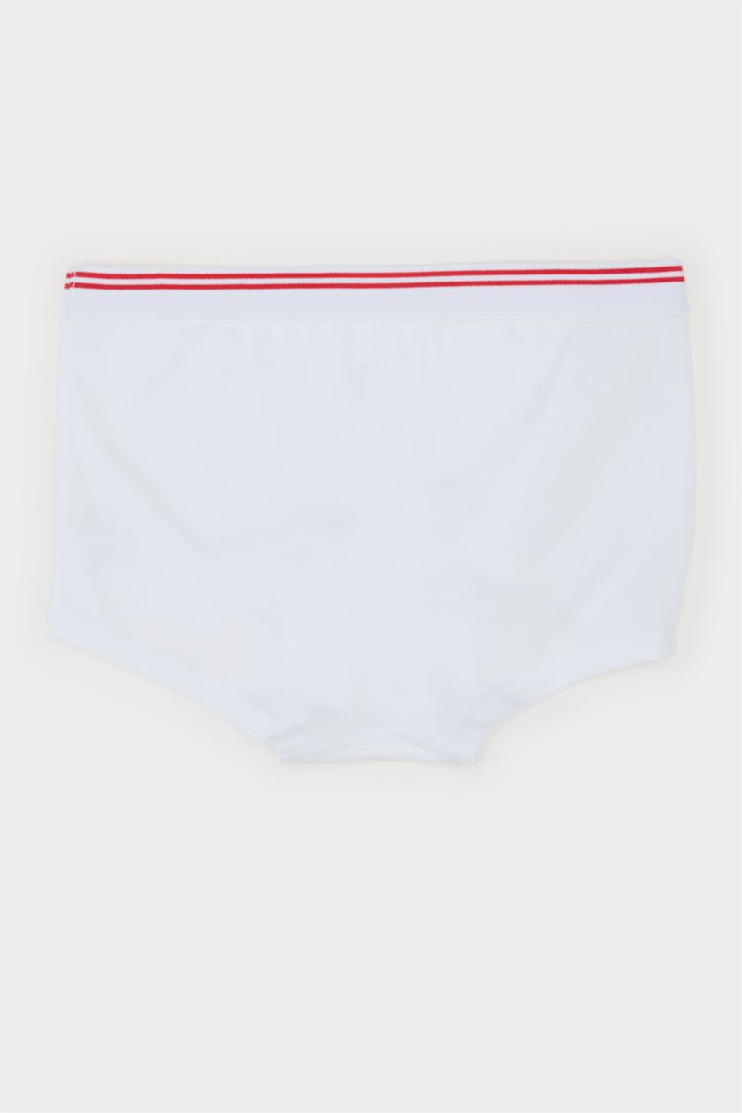 Kız Çocuk - Genç Kız Açık Mint Çiçekli 2'li Boxer Kız Çocuk