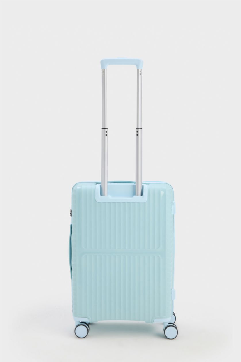 Man Baby Blue-Küçük Unisex Hard Cover Small Size Suitcase