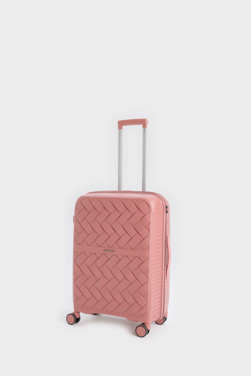 Kadın Rose Orta Kadın Sert Kapaklı Çekçekli Orta Boy Valiz