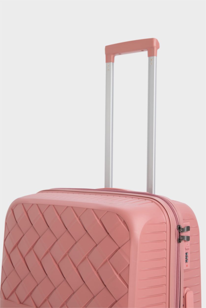 Kadın Rose Orta Kadın Sert Kapaklı Çekçekli Orta Boy Valiz