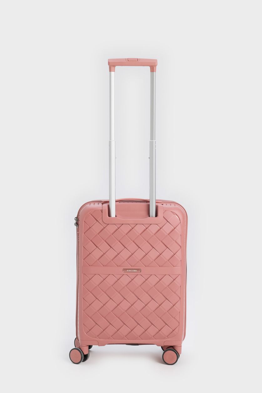 Kadın Rose Küçük Unisex Sert Kapaklı Çekçekli Küçük Boy  Valiz