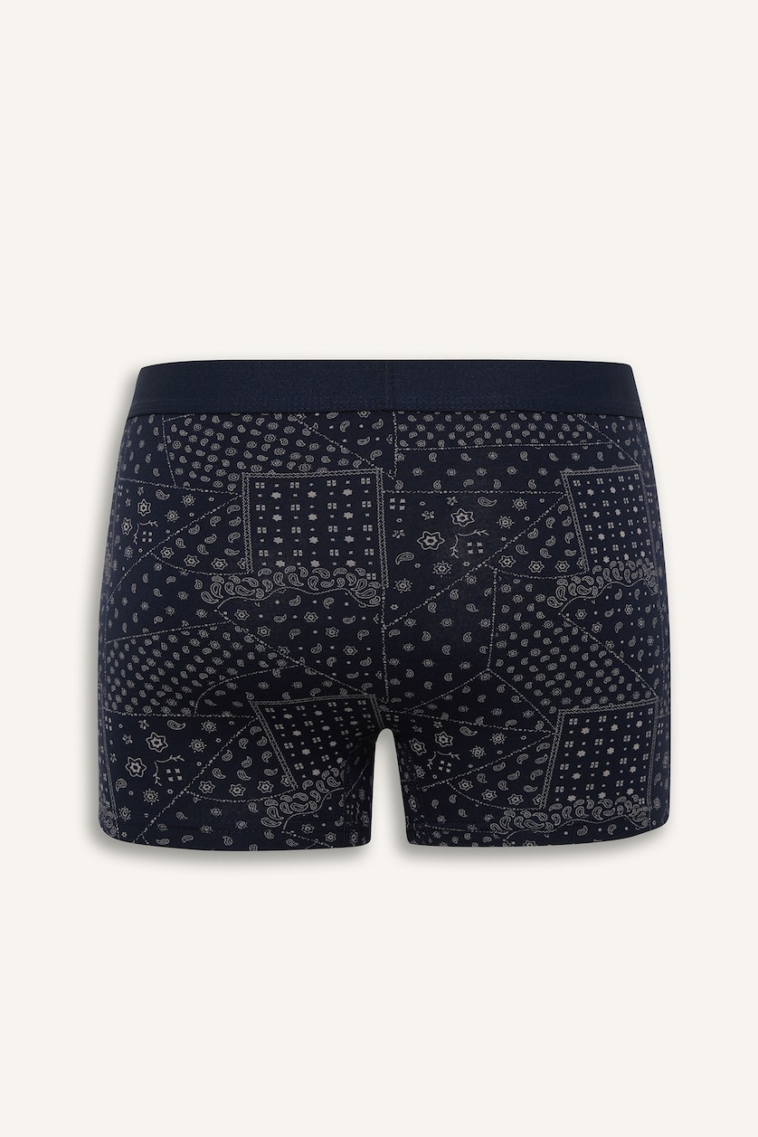 Erkek Lacivert Regular Fıt 3'lü Boxer