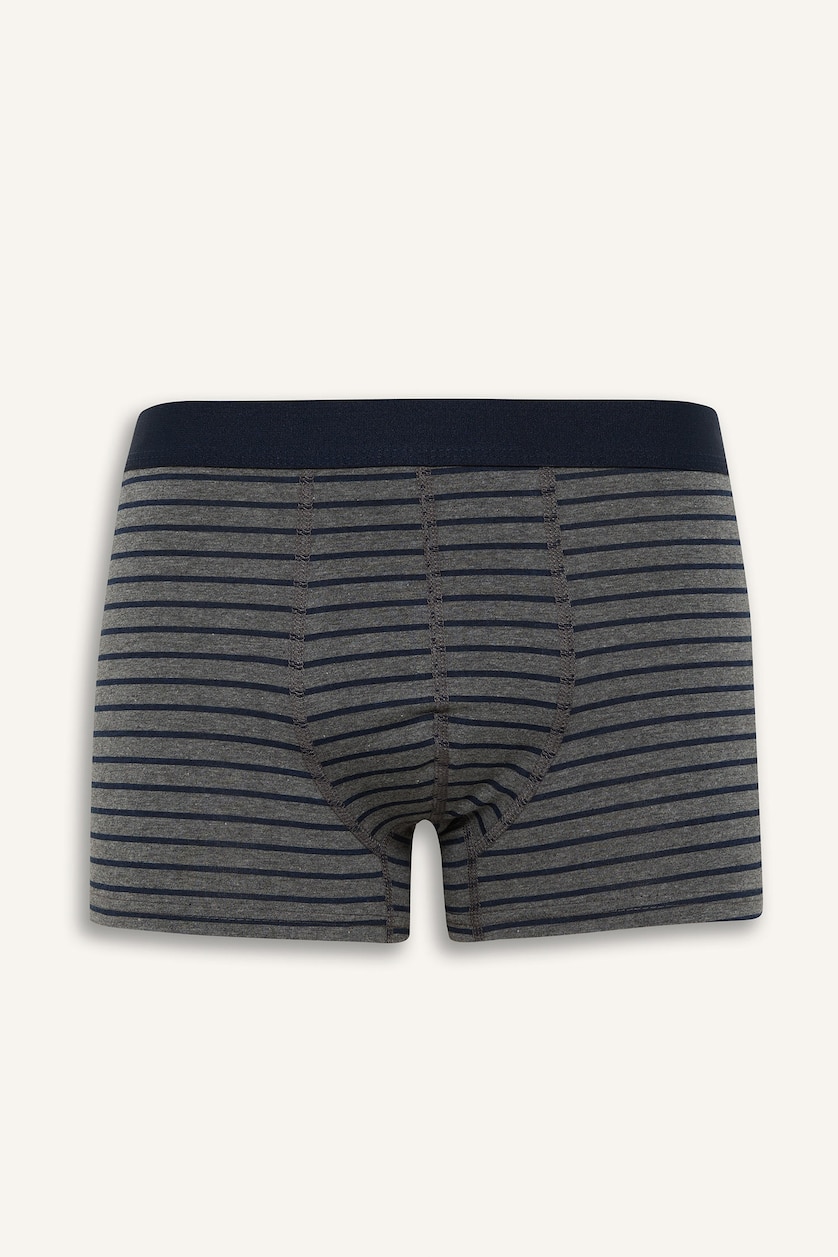 Erkek Lacivert Regular Fıt 3'lü Boxer