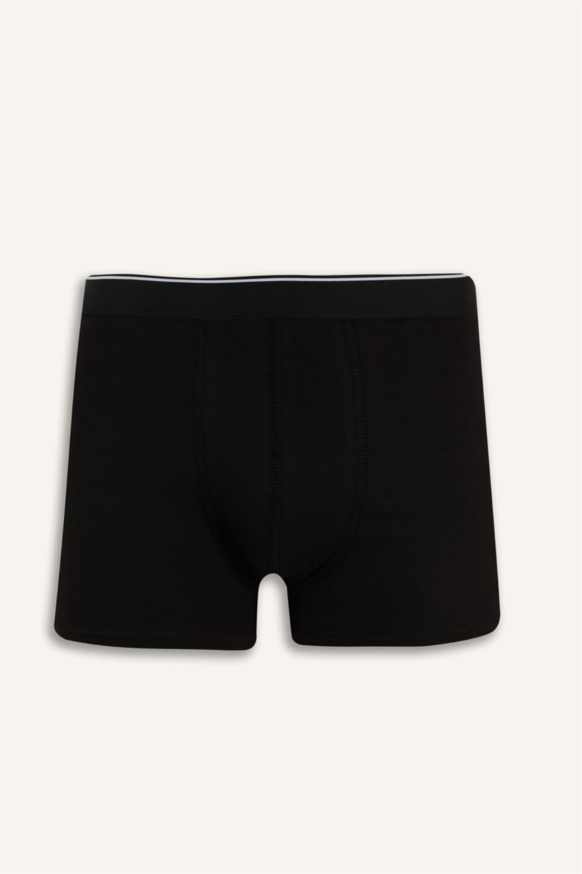 Erkek Bordo Regular Fit 5'li Boxer