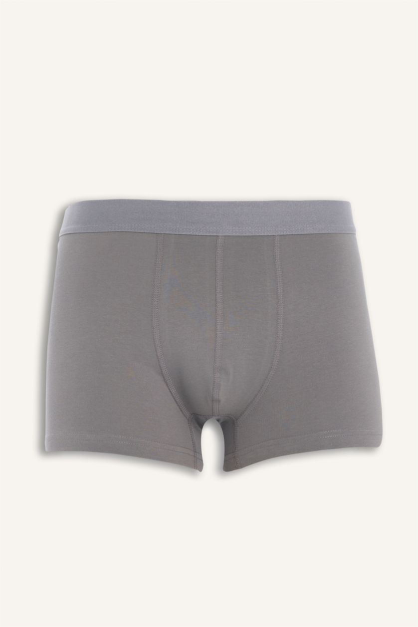 Erkek Lacivert Regular Fit 3'lü Boxer