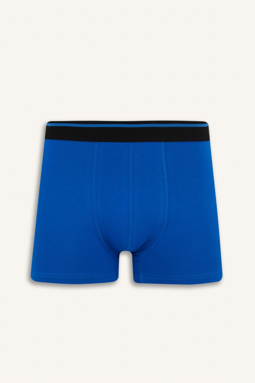 Erkek Siyah Regular Fıt 3'lü Boxer