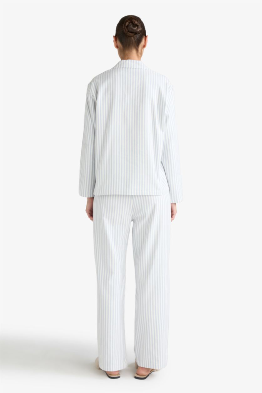 Woman Blue Fall in Love Regular Fit 2 Piece Set