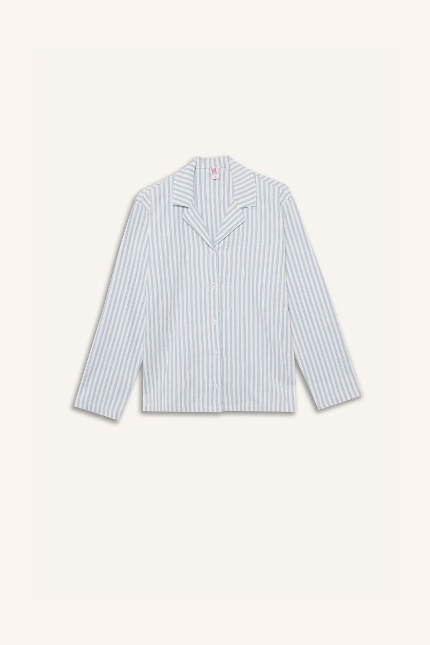 Woman Blue Fall in Love Regular Fit 2 Piece Set