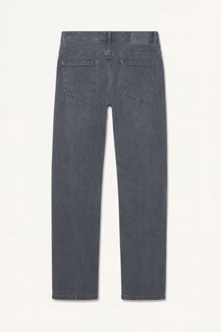 MAN Grey Sergio Regular Fit Normal Waist Jeans