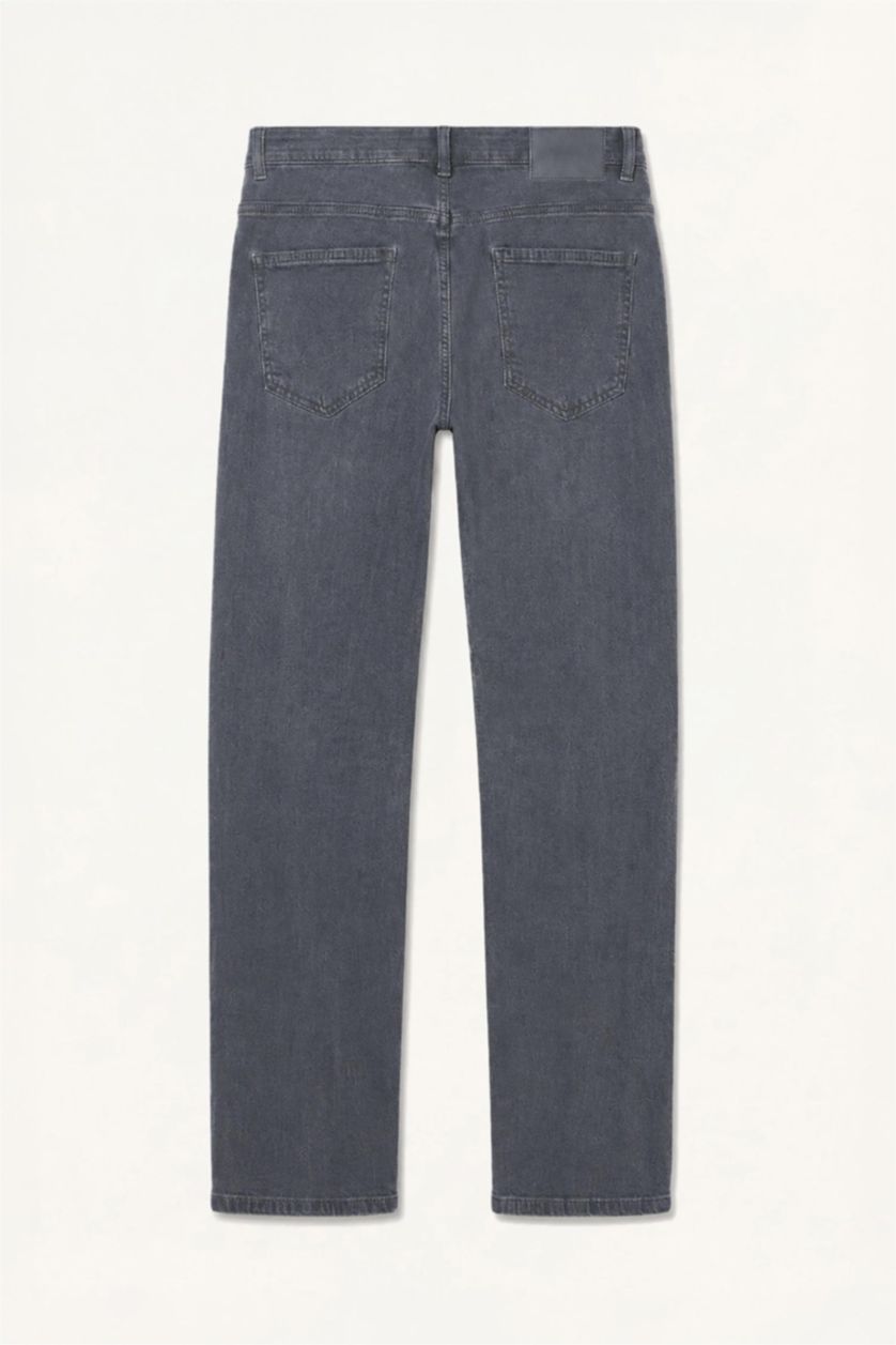 Man Grey Sergio Regular Fit Normal Waist Jeans
