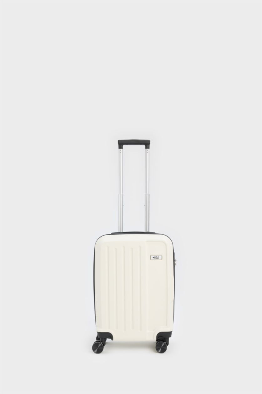 Kadın Vison Küçük Unisex Sert Kapaklı Çekçekli Küçük Boy Valiz