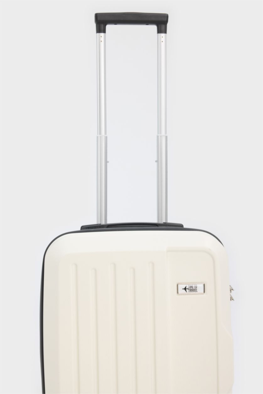 Kadın Vison Küçük Unisex Sert Kapaklı Çekçekli Küçük Boy Valiz