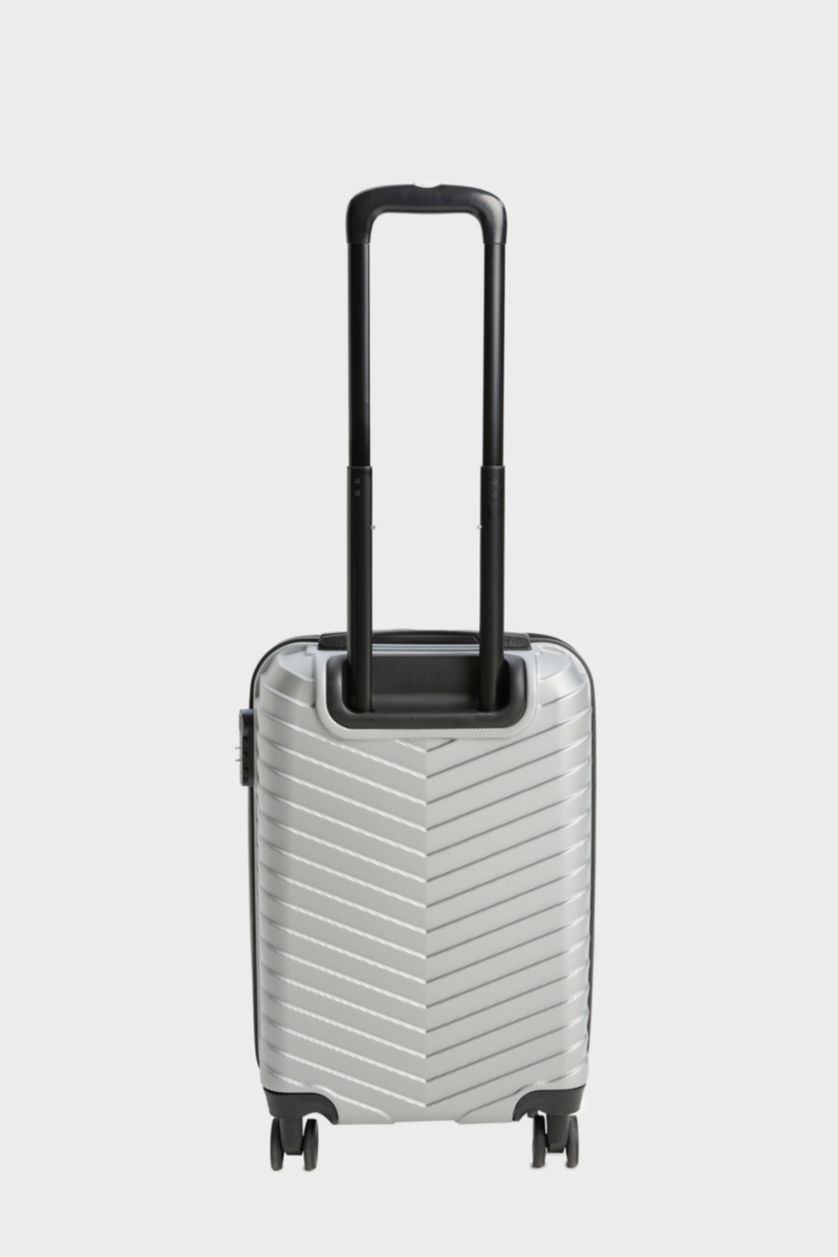 WOMAN Grey Small Unisex Small Size Trolley Hard Cover Suitcase