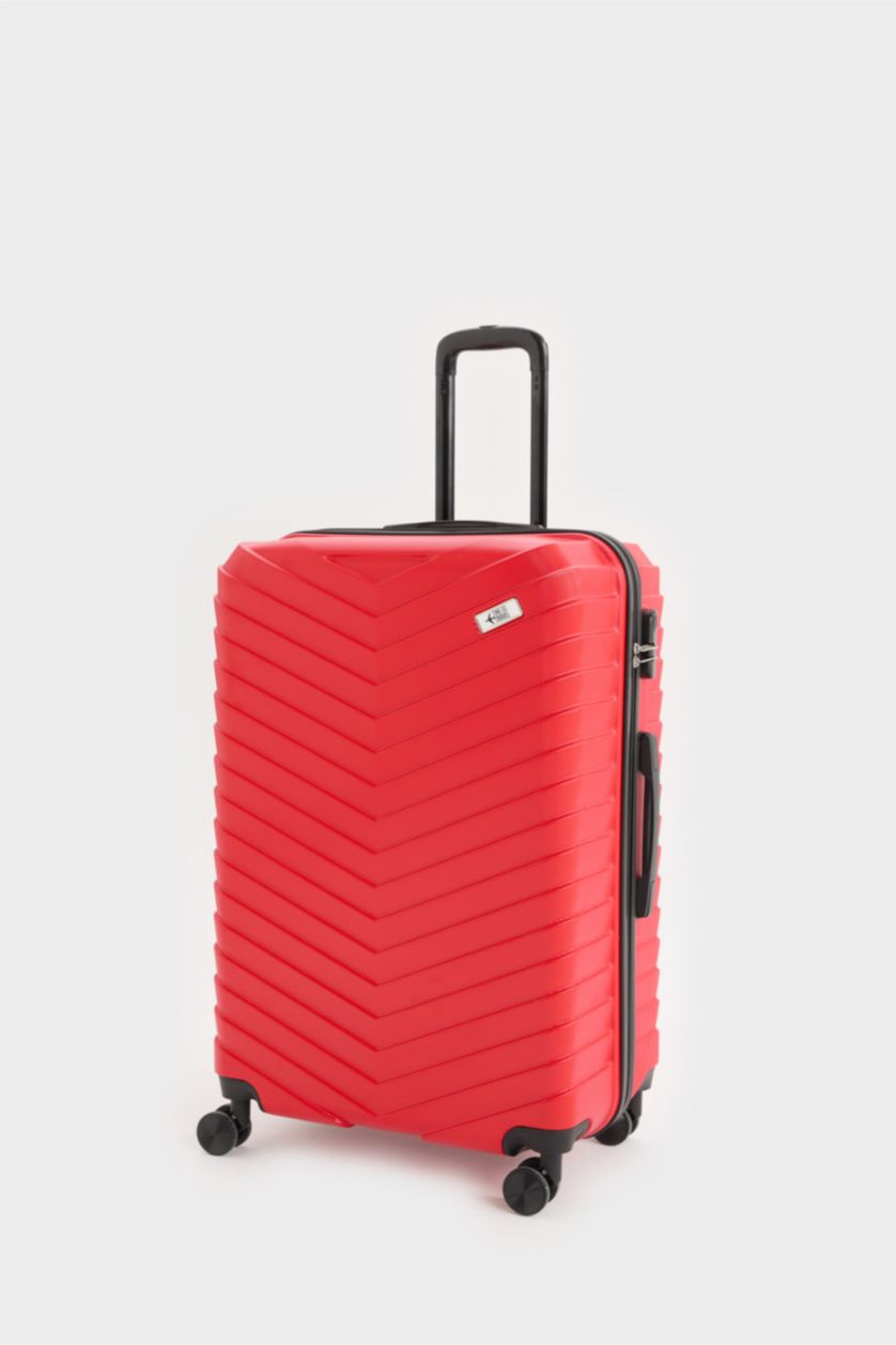 WOMAN RED LARGE Unisex Large Size Trolley Hard Cover Suitcase