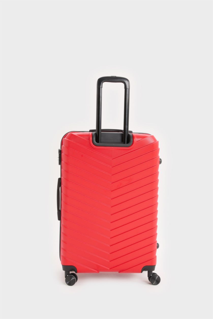 WOMAN RED LARGE Unisex Large Size Trolley Hard Cover Suitcase