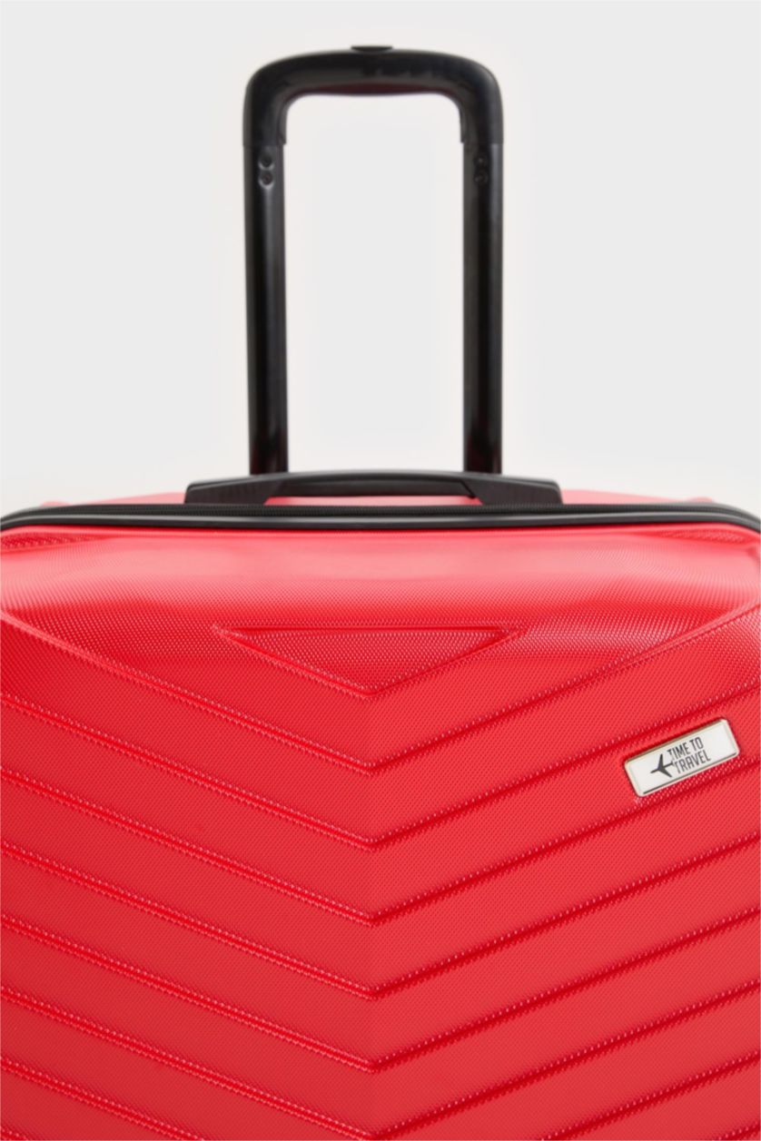 WOMAN RED LARGE Unisex Large Size Trolley Hard Cover Suitcase