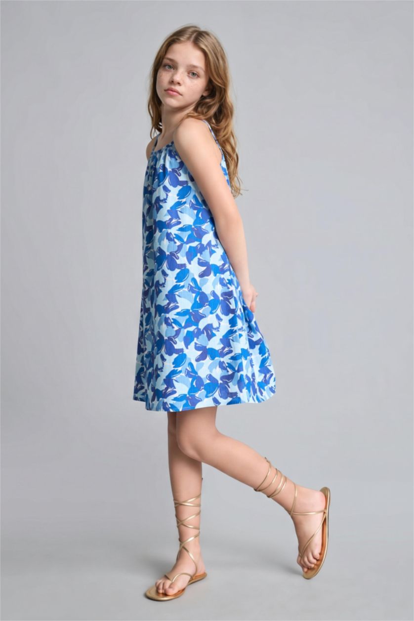 Girls & Teens Royal Girl Strappy Woven Dress