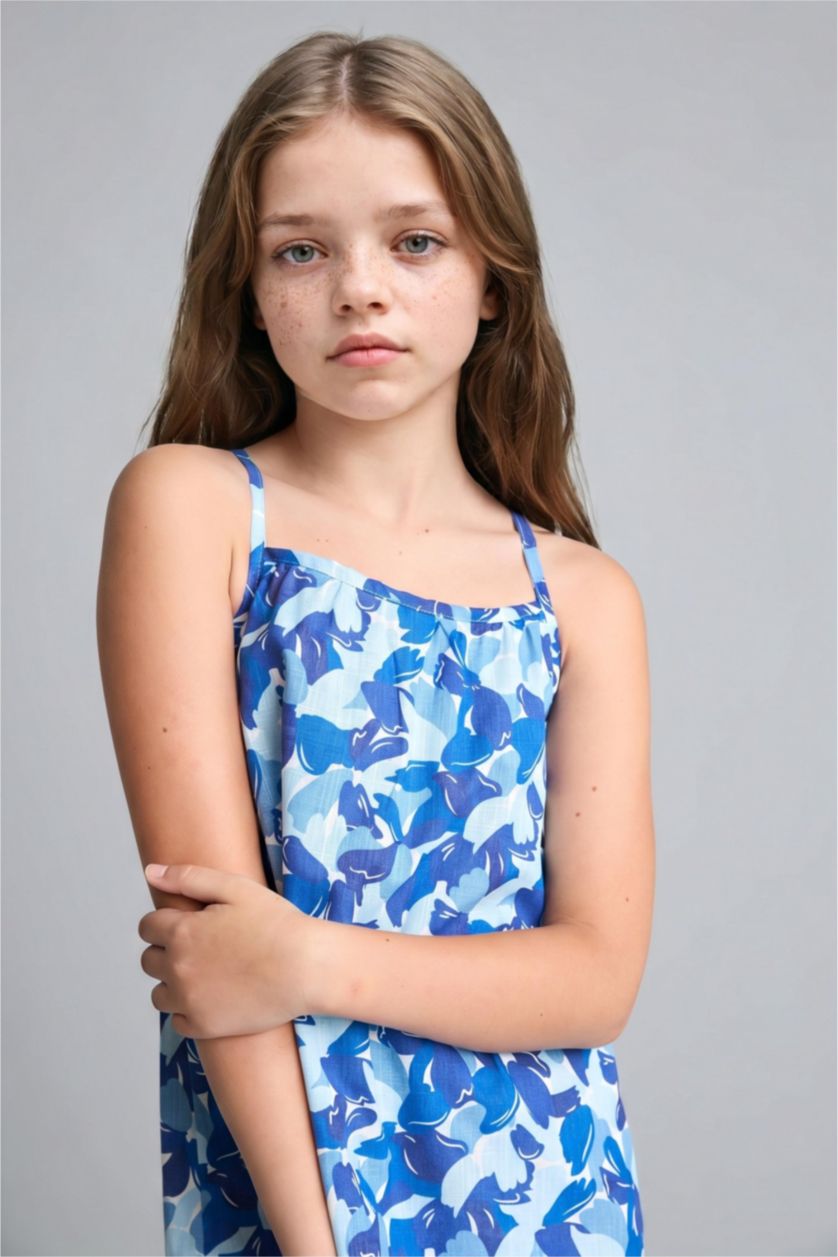 Girls & Teens Royal Girl Strappy Woven Dress