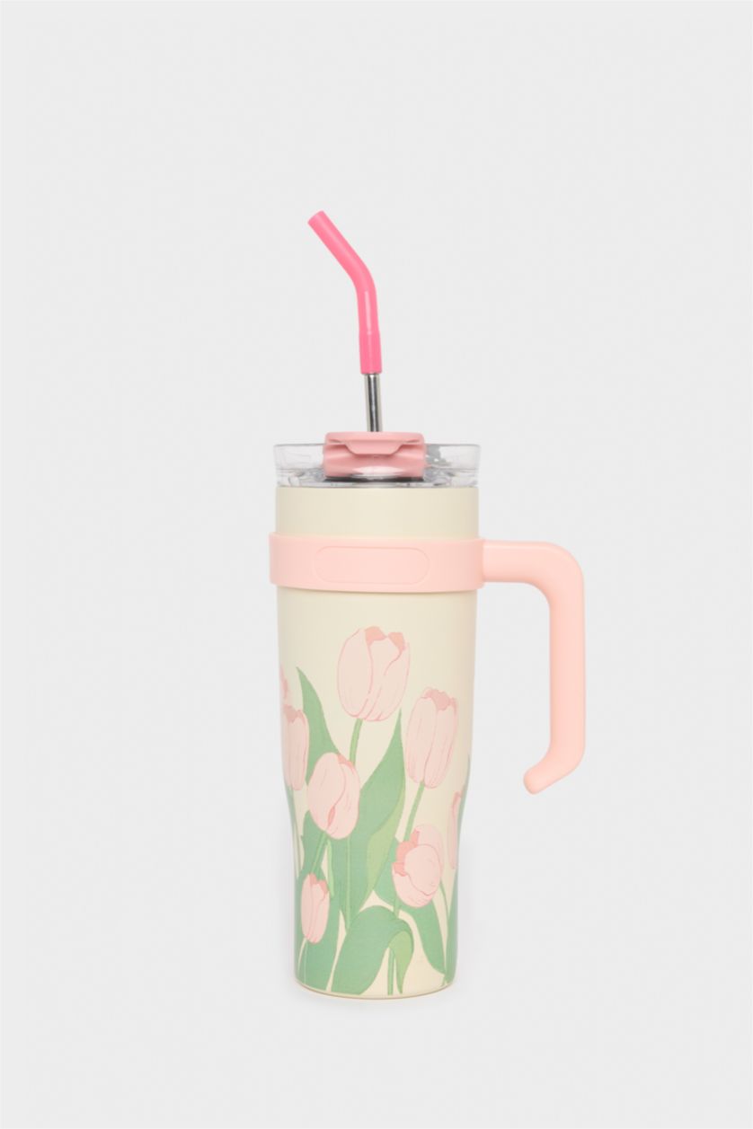 Kadın Karma Unisex 650 ml Çelik Kupa Bardak