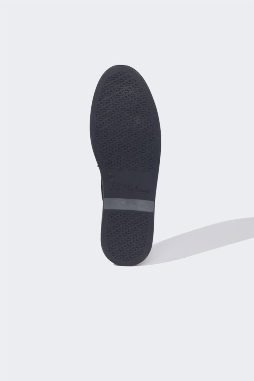 WOMAN Black Woman Flat Sole Slipper