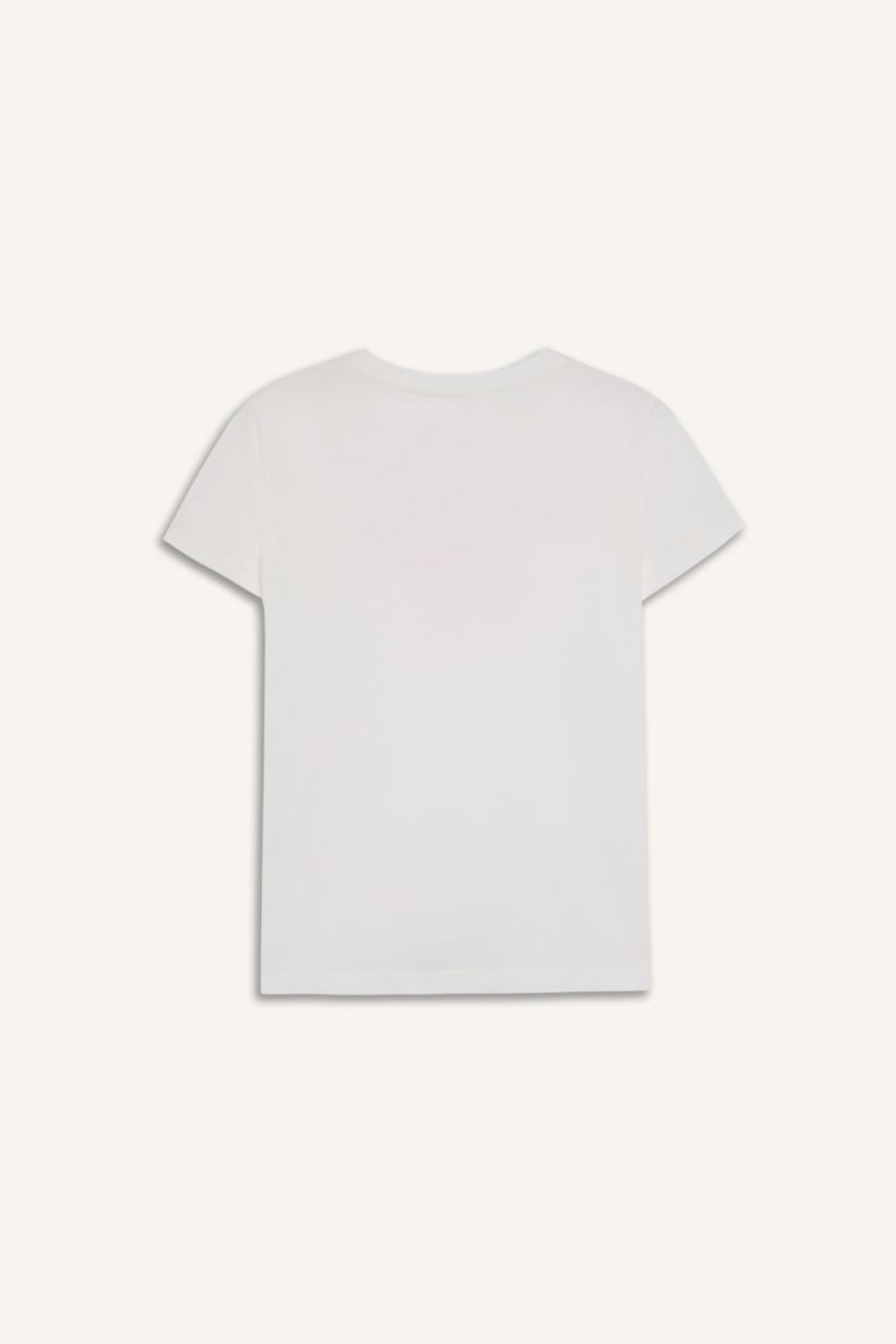 Әйелдерге экру дөңгелек жаға слоган супрема мақтасы Футболка