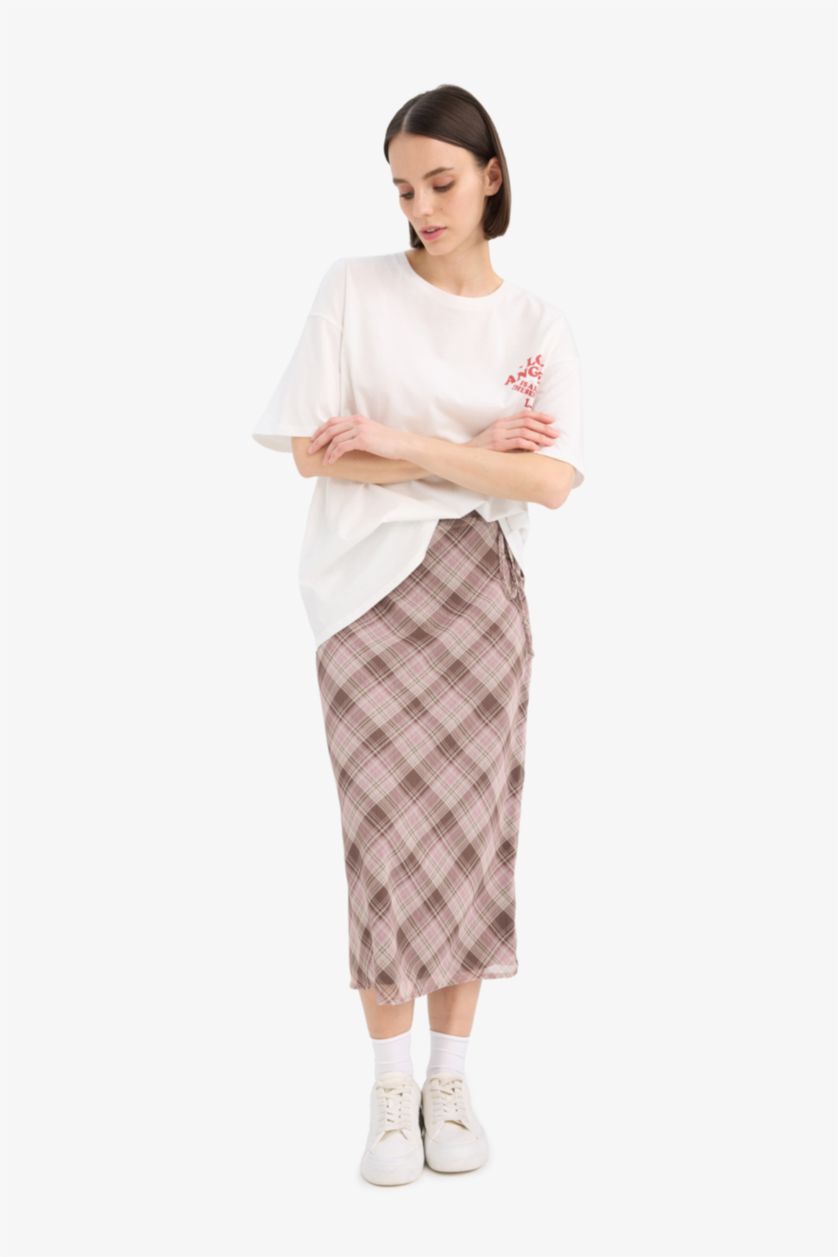 WOMAN Rose A Cut Midi