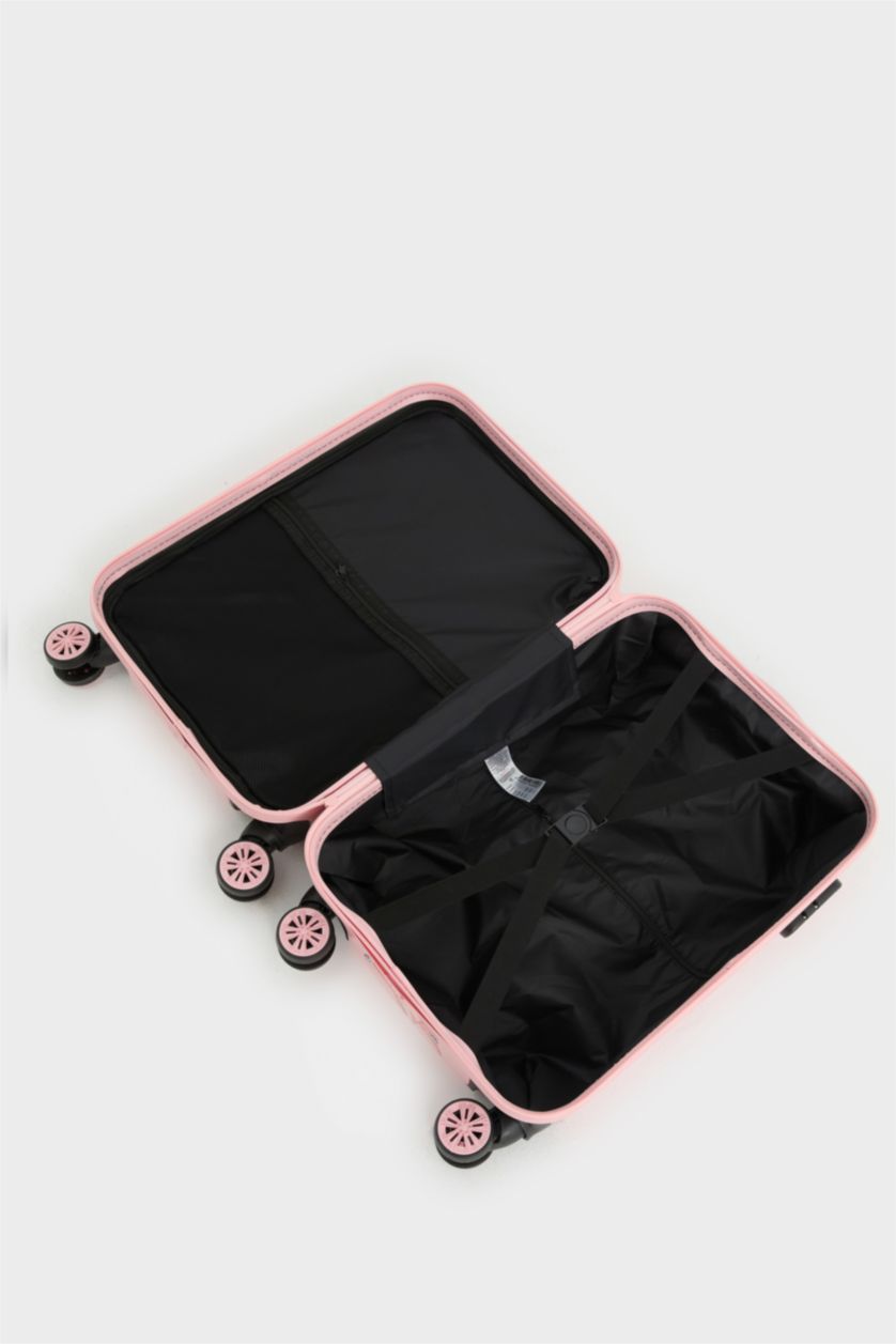 Kadın Mor Küçük Kadın Sert Kapaklı Çekçekli Büyük Boy Valiz