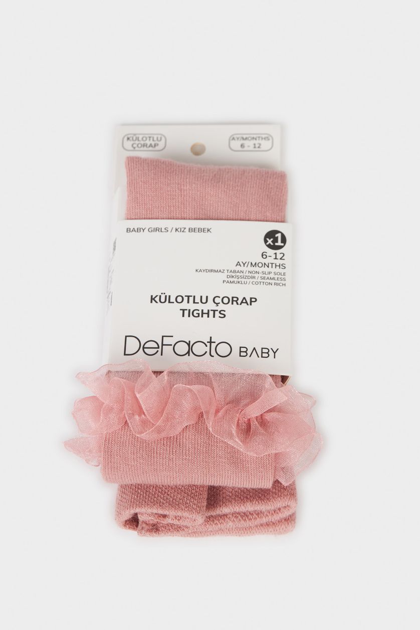 Baby Girl Rose Baby Girl Non-Slip Sole Cotton Pantyhose