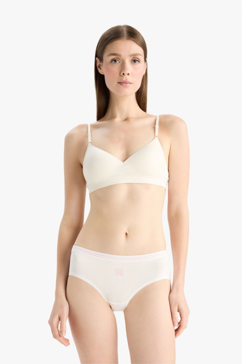 Woman Light Pink 3 piece Panties Set