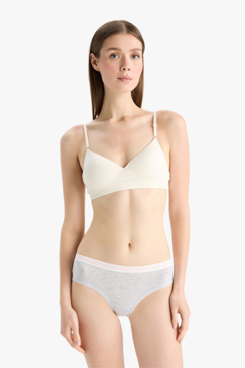 Woman Light Pink 3 piece Panties Set