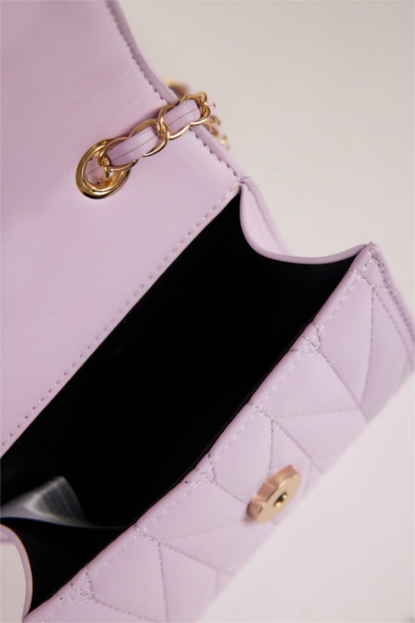 Kız Çocuk - Genç Kız Lila Kız Çocuk Çapraz Çanta