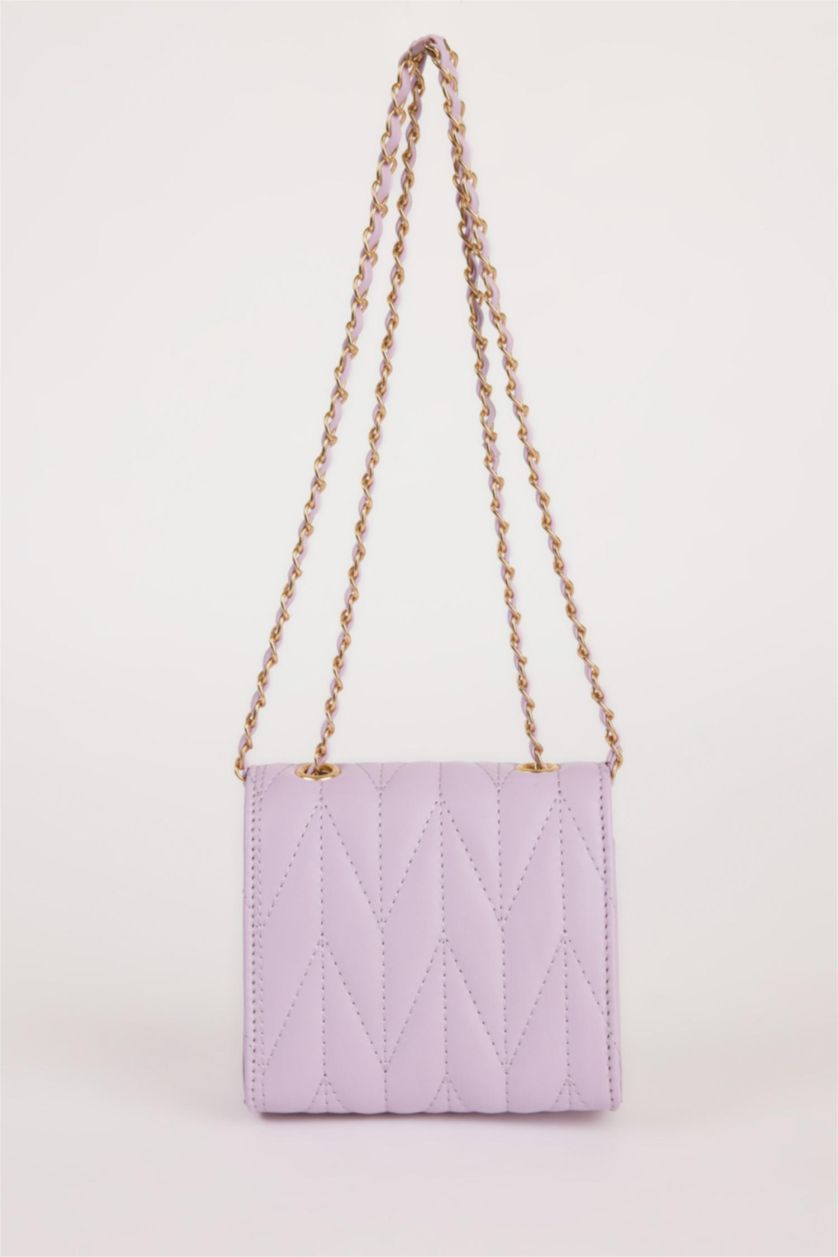 Kız Çocuk - Genç Kız Lila Kız Çocuk Çapraz Çanta