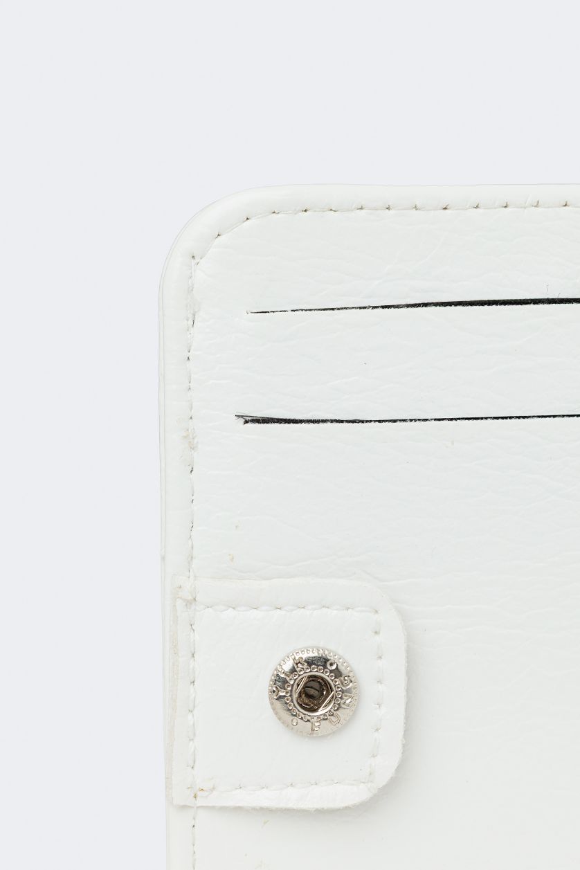 WOMAN White Woman Faux Leather Wallets