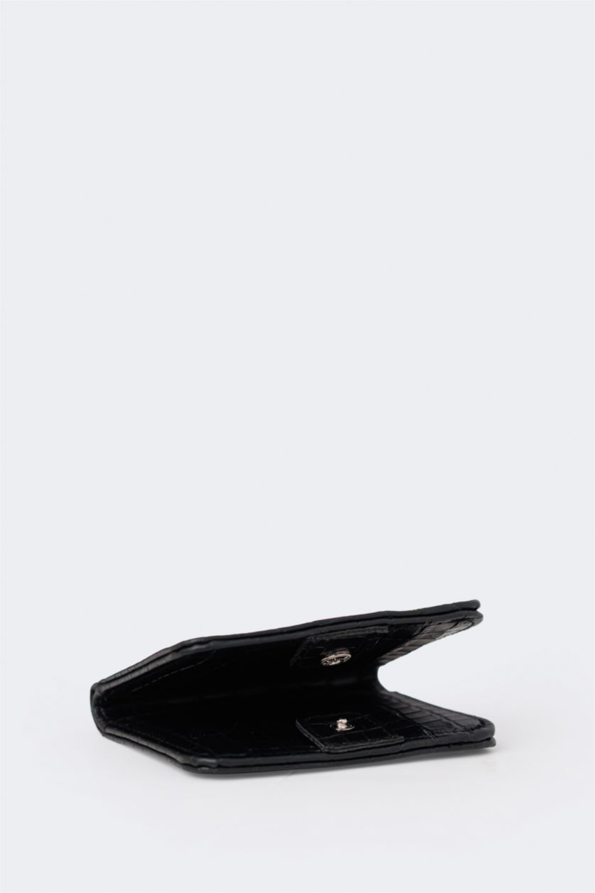 WOMAN Grey Woman Faux Leather Wallets